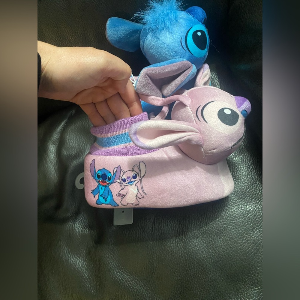 NWT Stitch/Angel Slippers - Picture 4 of 4